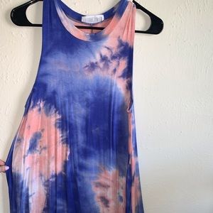 Audrey 3+1 tie dye dress